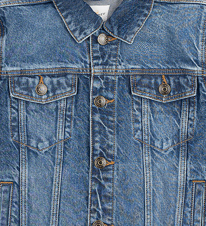 The New Denimjakke - TnNavis - Medium Blue Denim