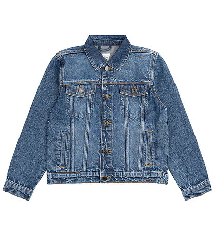 The New Denimjakke - TnNavis - Medium Blue Denim