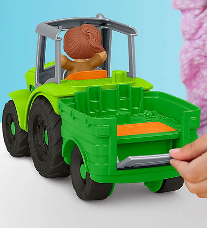 Fisher-Price Legetøj - Little People Push & Play Tractor