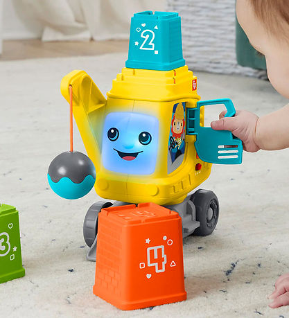 Fisher-Price Legetøj - Count & Stack Crane