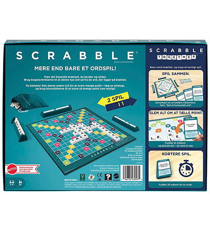 Brætspil - Scrabble ORIGINAL