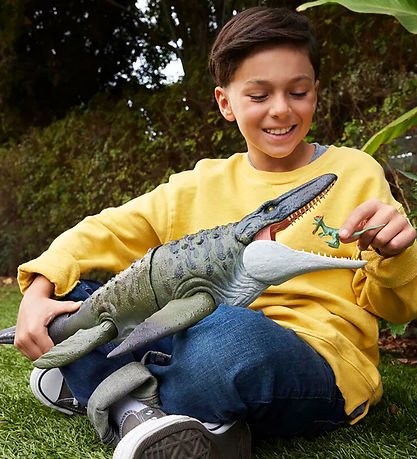 Jurassic World Legetøj - Rebirth Bite & Blast - Mosasaurus