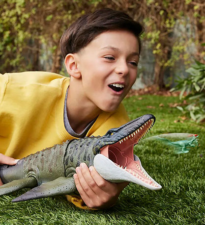 Jurassic World Legetøj - Rebirth Bite & Blast - Mosasaurus