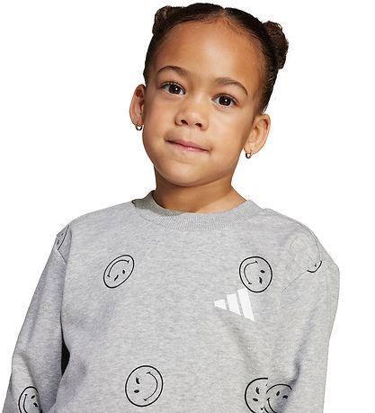 adidas Performance Sweatsæt - LM SMI JOG - MGREYH/WHITE