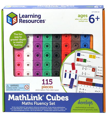 Learning Resources MathLink Cubes - Matematik For Begyndere
