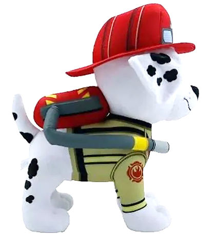 Paw Patrol Bamse - Fire Rescue Deluxe - 30cm - Marshall