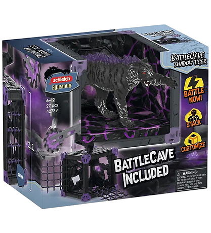 Schleich Eldrador - BattleCave Shadow Tiger - 42739