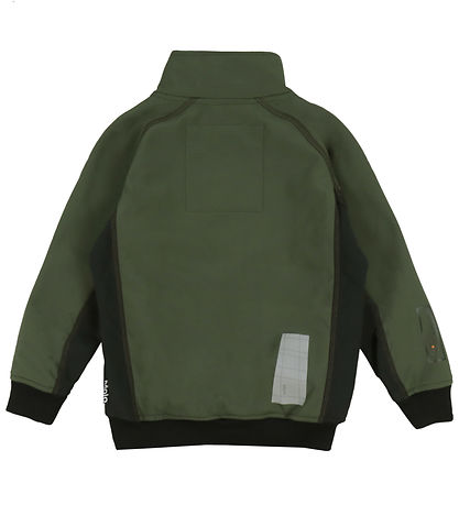 Molo Softshelljakke m. Fleece - Cloudy - Forest Block