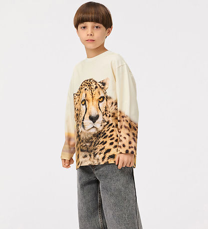 Molo Bluse - Rollo - Big Cheetah Light