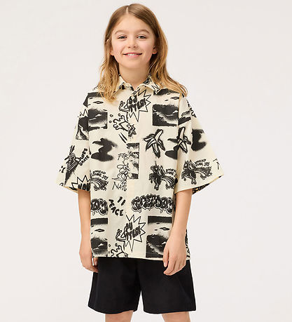Molo Shorts - Hør - Amal - Sort