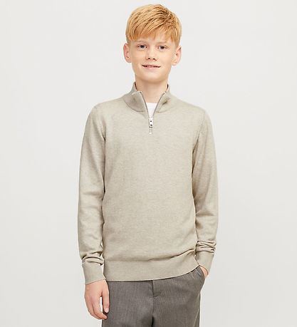 Jack & Jones Bluse - Noos - JjeEmil - Oatmeal/Melange