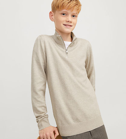 Jack & Jones Bluse - Noos - JjeEmil - Oatmeal/Melange