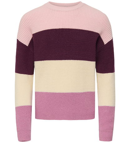 Kids Only Bluse - Strik - Noos - KogSandy - Mauve Wine