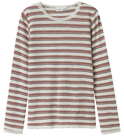 Name It Bluse - NkfWang - Antler/Snow white