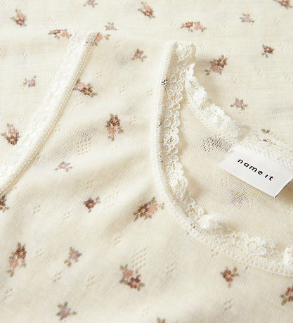 Name It Tanktop - NkfWang - Snow White/Small flowers