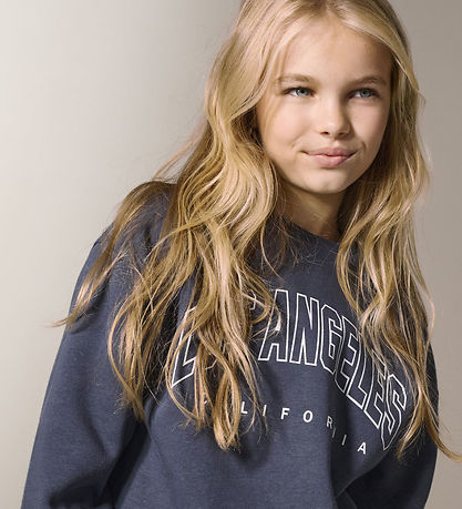 Kids Only Sweatshirt - KogSweat - Ombre Blue/Los Angeles - Calif