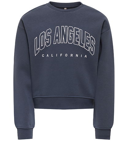 Kids Only Sweatshirt - KogSweat - Ombre Blue/Los Angeles - Calif