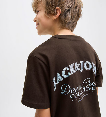 Jack & Jones T-shirt - JjeBrandes - Delicioso/Chambray Blue