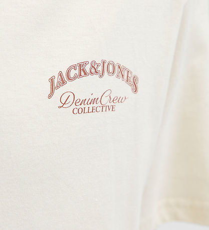 Jack & Jones T-shirt - JjeBrandes - Antique White