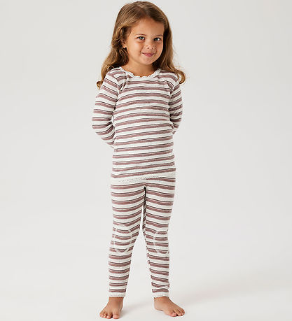 Name It Leggings - Uld - Noos - NmfWang - Antler/Snow white