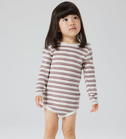 Name It Body l/æ - Uld - NmfWang - Antler/Snow white