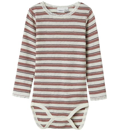 Name It Body l/æ - Uld - NmfWang - Antler/Snow white