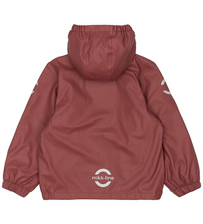 Mikk-Line Regntøj m. Fleece/Seler - PU - Recycled - Apple Butter