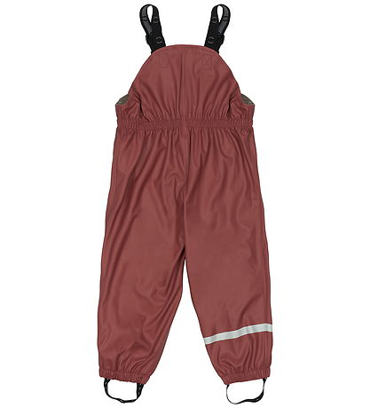 Mikk-Line Regntøj m. Fleece/Seler - PU - Recycled - Apple Butter