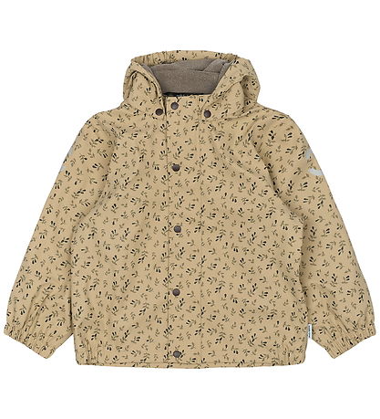 Mikk-Line Regntøj m. Seler/Fleece - PU - Cornstalk