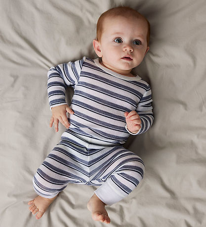 Name It Body l/æ - Uld - Noos - NbmWang - Folkstone Gray/Snow Wh
