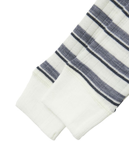 Name It Leggings - Uld - Noos - NbmWang - Folkstone Gray/Snow wh