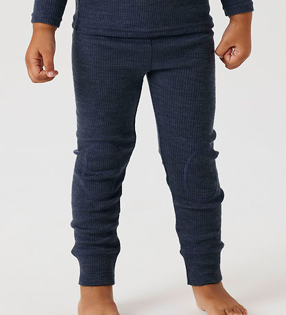 Name It Leggings - Uld - Rib - Noos - NmnWax - Ombre Blue