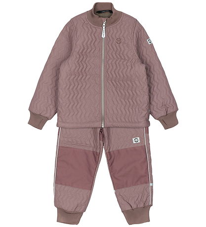 Mikk-Line Termotøj m. Fleece - Duvet -  Twilight Mauve