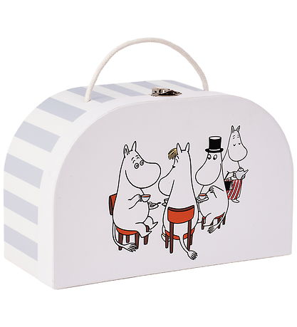 Kids Concept Kuffert - Mumin - Hvid/Blå