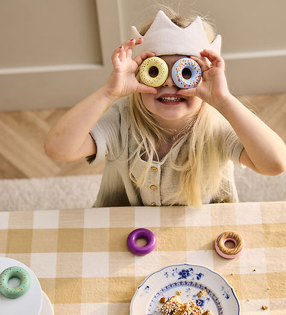 Kids Concept - 6 stk. Donuts - Træ
