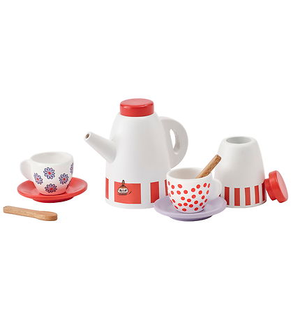 Kids Concept Kaffeservis - Mumin - Træ