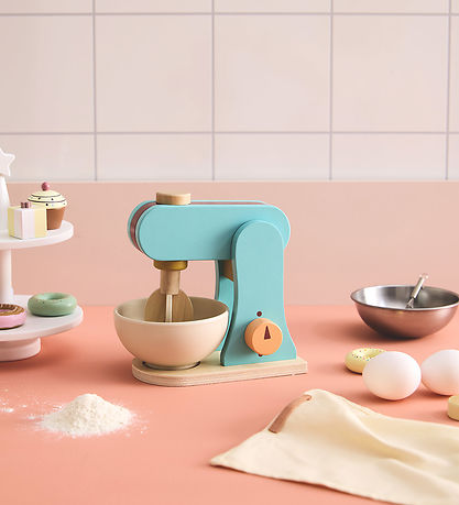 Kids Concept Mixer - Træ - Blå