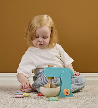 Kids Concept Mixer - Træ - Blå