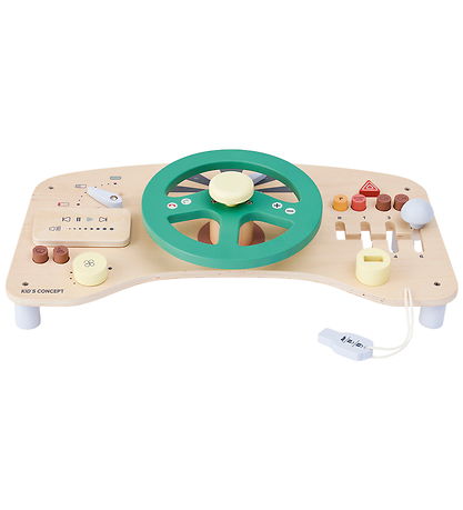 Kids Concept Aktivitetsstavlebil - Træ