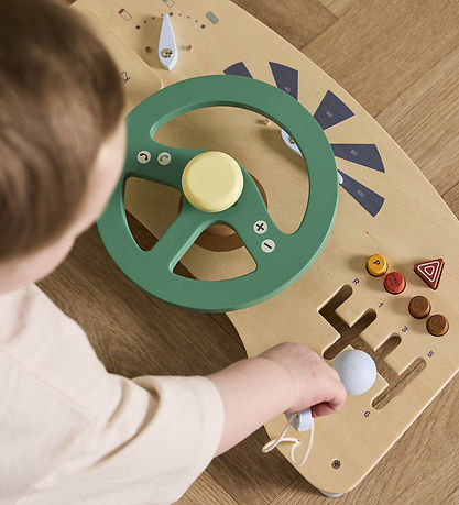 Kids Concept Aktivitetsstavlebil - Træ