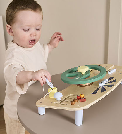 Kids Concept Aktivitetsstavlebil - Træ