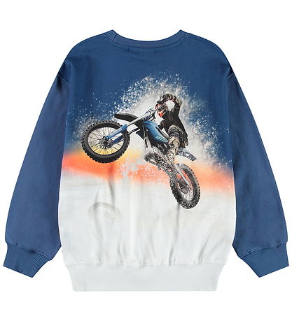 Molo Sweatshirt - Monti - Wheelie Blue