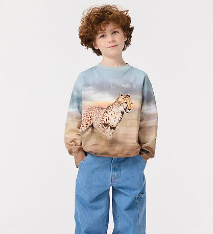 Molo Sweatshirt - Mattis - Running Cheetahs
