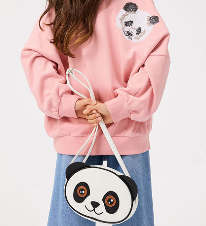 Molo Skuldertaske - Panda Bear - Crisp White
