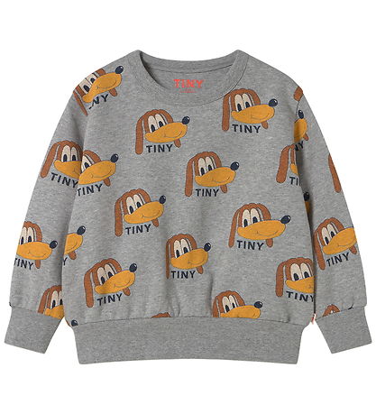 Tiny Cottons Sweatshirt - Dogs - Medium Grey Heather