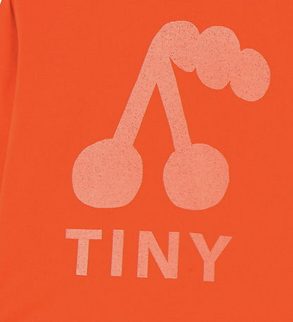 Tiny Cottons Bluse - Cherry Graphic - Summer Red