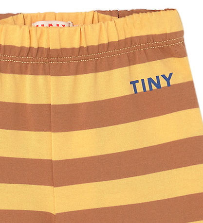 Tiny Cottons Bukser - Stripes - Soft Yellow
