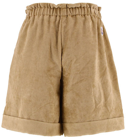 Moncler Shorts - Fløjl - Medium Beige