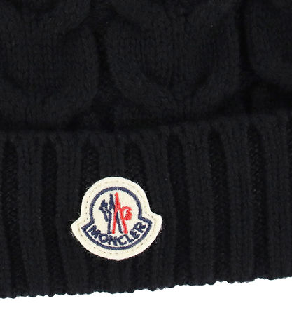 Moncler Hue - Strik - Uld - Sort