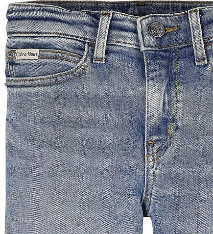 Calvin Klein Jeans - Wide Leg - Ocean Blue Stretch